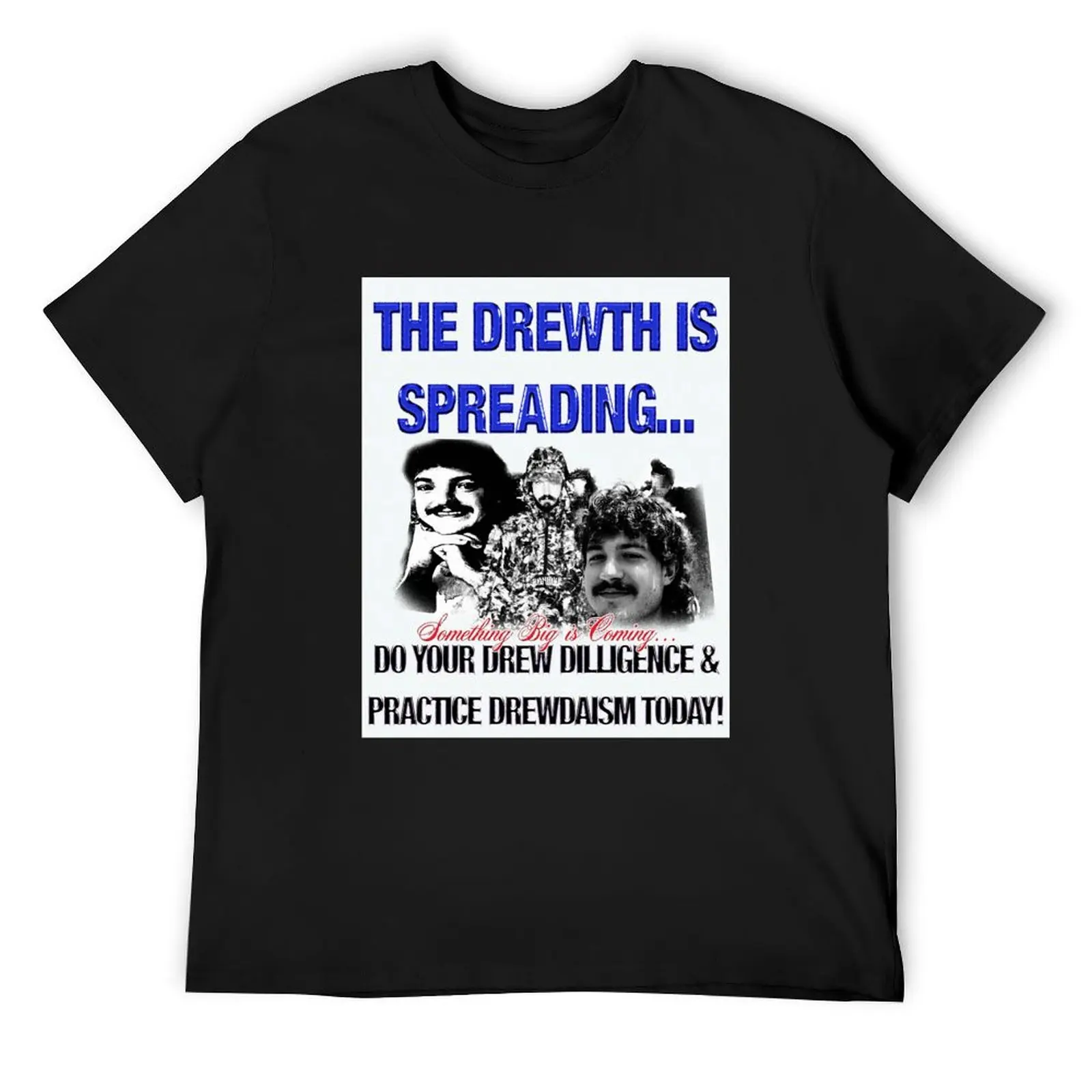 The Drewth is Spreading Emergency Intercom T-Shirt sweat anime korean fashion men clothes