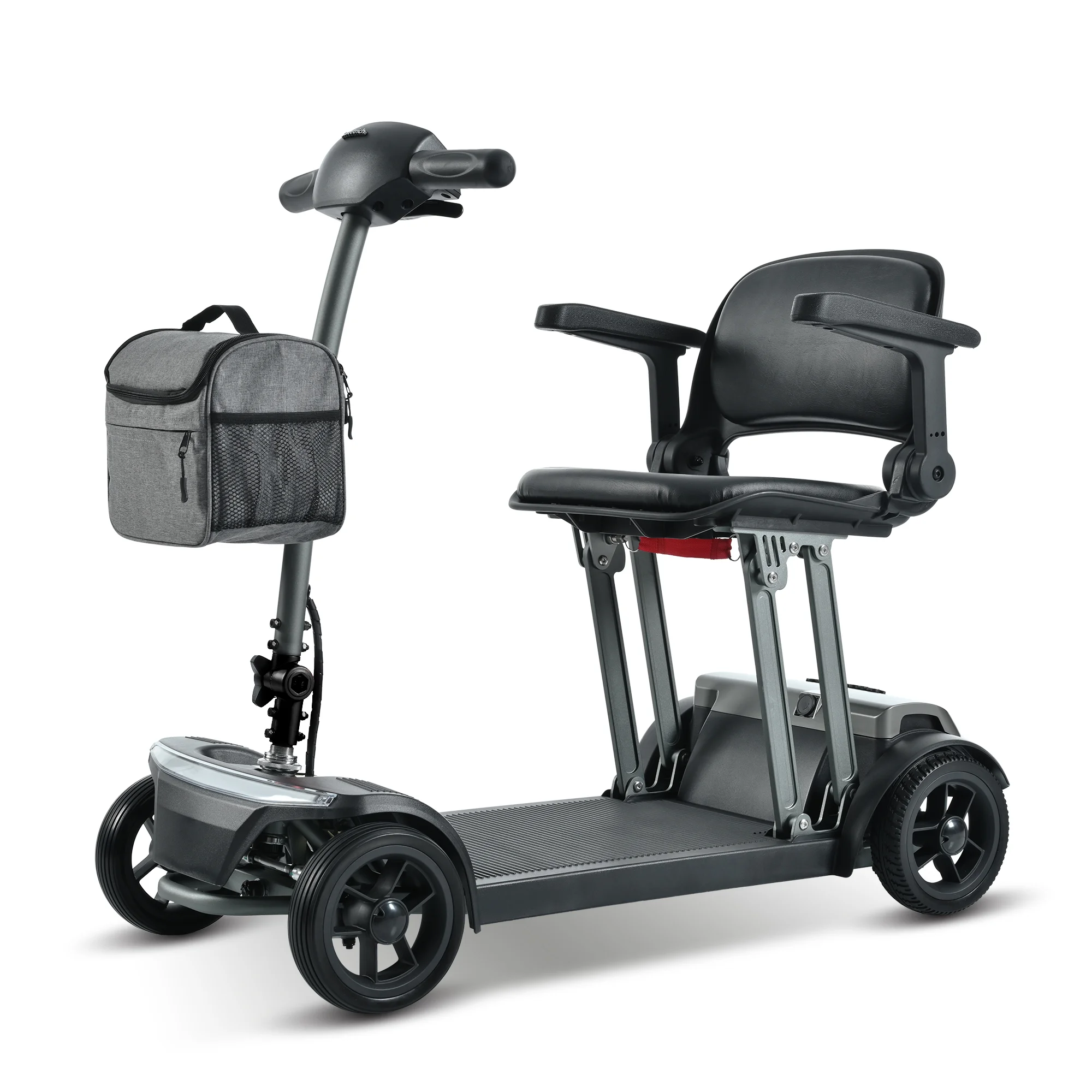 Aluminum Lightweight Foldable Mobility Scooter Disabled Travel Fold up Elderly 4 Wheel Electric Mobility Scooter