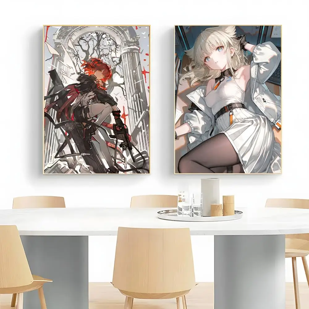 Strategic Tower Game A-Arknights Poster Wall Art Print Decorative Mural Home Decor Gift Unframed