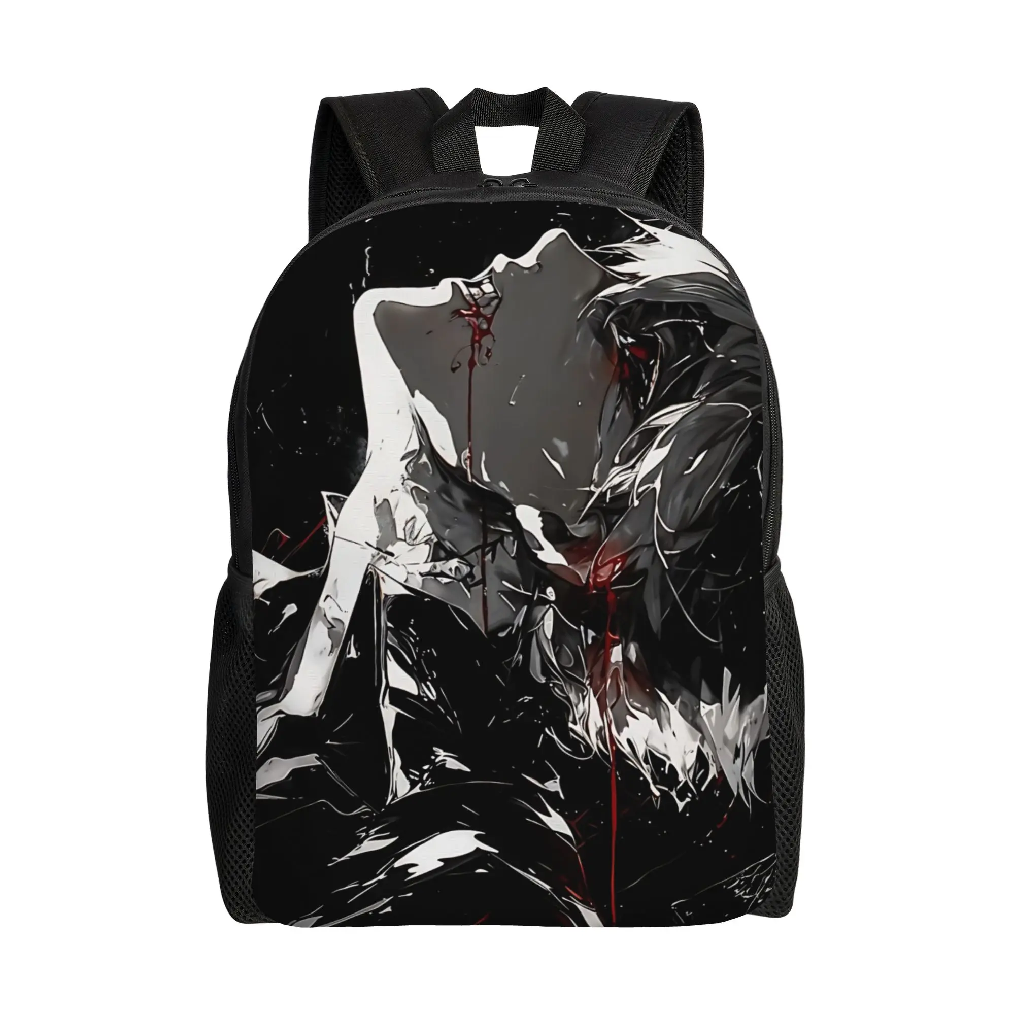 Fashion Halloween Tokyo Ghoul Kaneki Backpacks Its Bag  mochila Work Large Capacity Rucksack