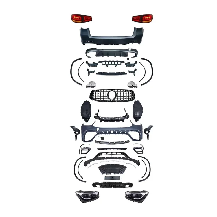 

Damei оригинальное качество 2020, стильный обвес GLC63, бампер, фары, задние фонари, комплекты кузова для Mercedes Benz GLC X253 C253 2016