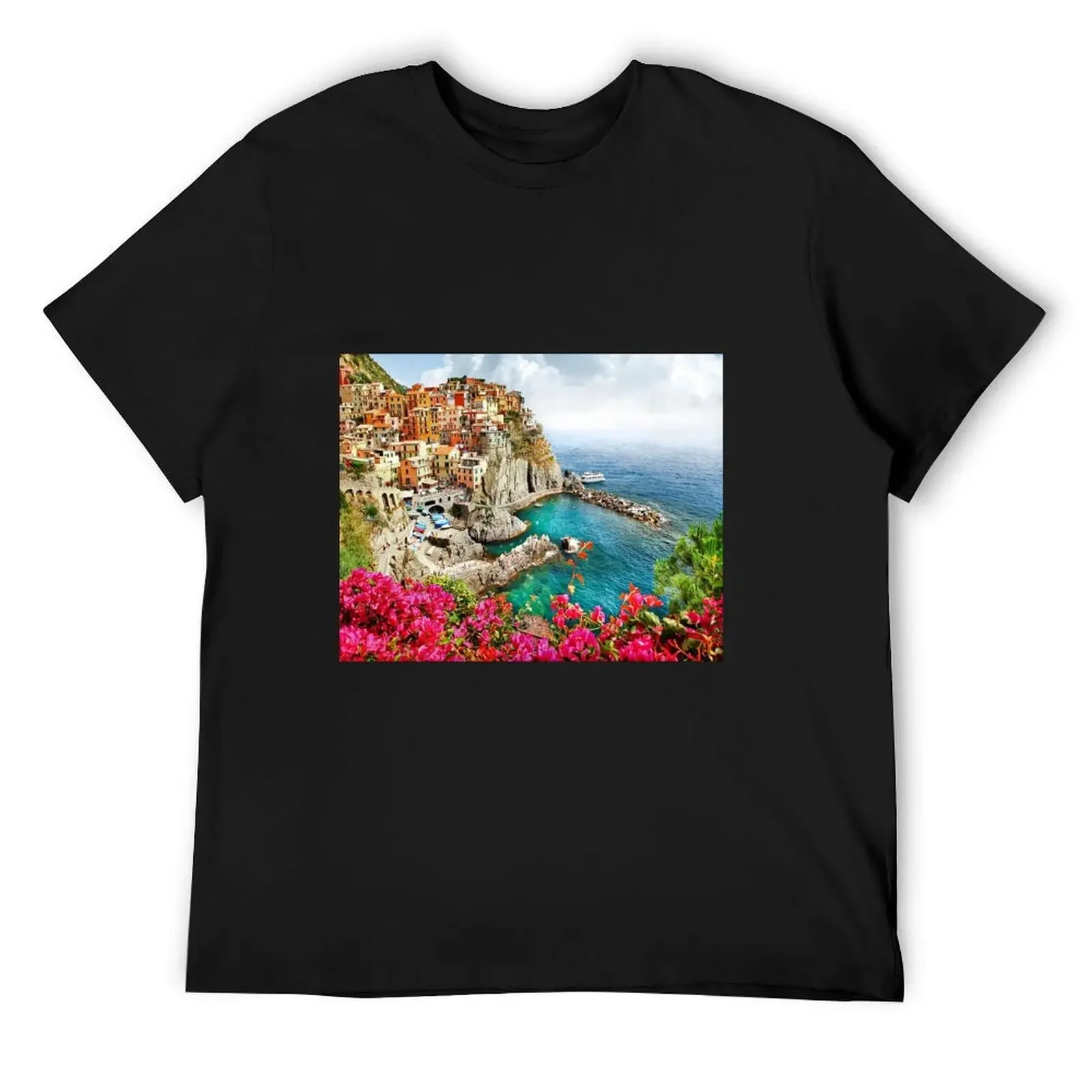 Cinque Terre - Italy T-Shirt sublime vintage anime shirt mens graphic t-shirts big and tall