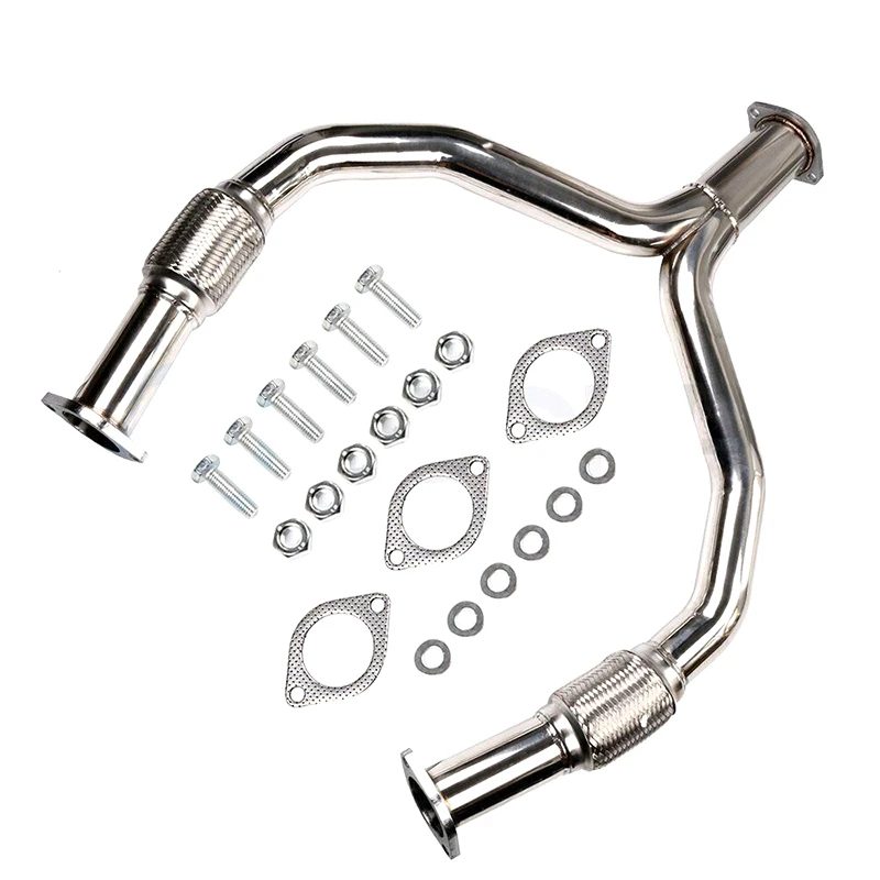 

For NISS*AN 370Z Z34 G37 Fits V36 VQ37 08-16 RACING X Y-PIPE DOWNPIPE EXHAUST