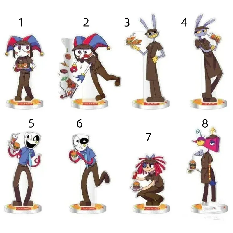 

Jax acrylic Stand The Amazing Digital Circus figure display goods Collection desk decoration Ornament accesorios Cute Gift