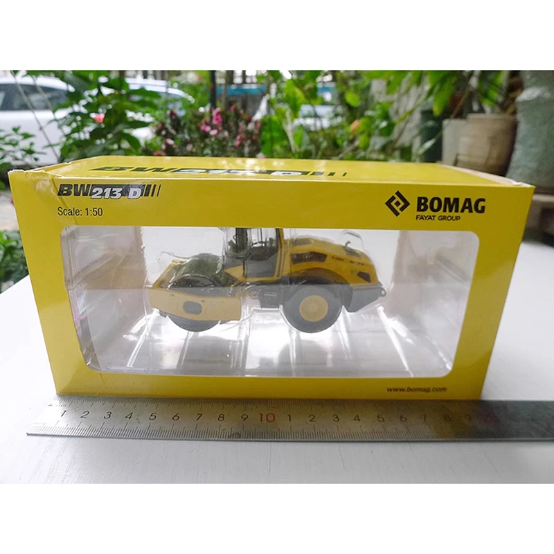 

Литой под давлением масштаб 1:50 WM10236 BOMAG BW 213 D, дорожный каток, сплав, инженерная модель автомобиля, коллекция, подарочный дисплей, украшение