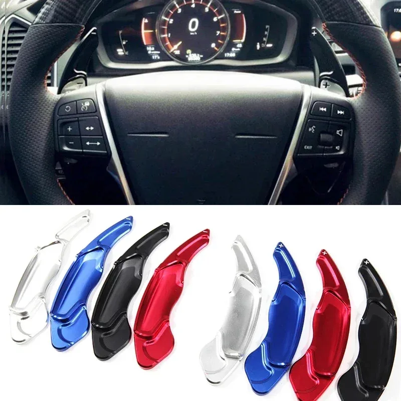 

For Volvo S60 L XC60 V40 V60 XC60 XC90 Auto Interior Car Aluminum Steering Wheel DSG Shift Paddle Shifter Extension