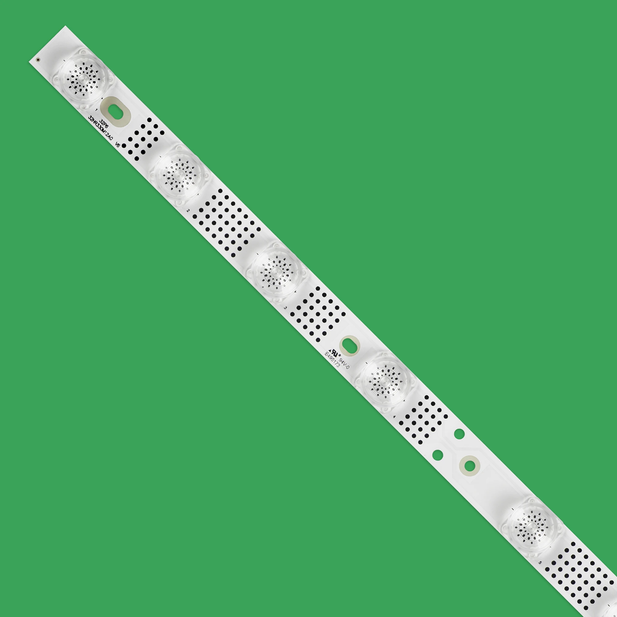Tira de LED para iluminación trasera de 12LED para TCL L32F3301B 32L21 32HE5800 32HD5506 32HD5526 32HD5536 32HR330M12A0 32HR330M13A0 4C-LB3212-HR02J