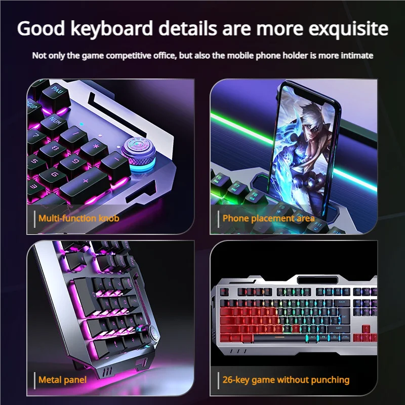 Беспроводной комплект клавиату – обзор и цена Gaming Keyboard Mouse And Headset Combo