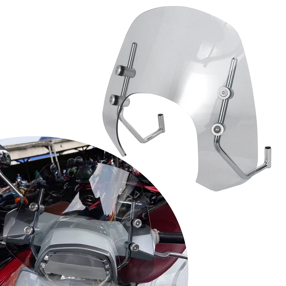 

Переднее лобовое стекло мотоцикла, козырек с воздушным потоком, дефлектор, защита для Kawasaki VERSYS-X300