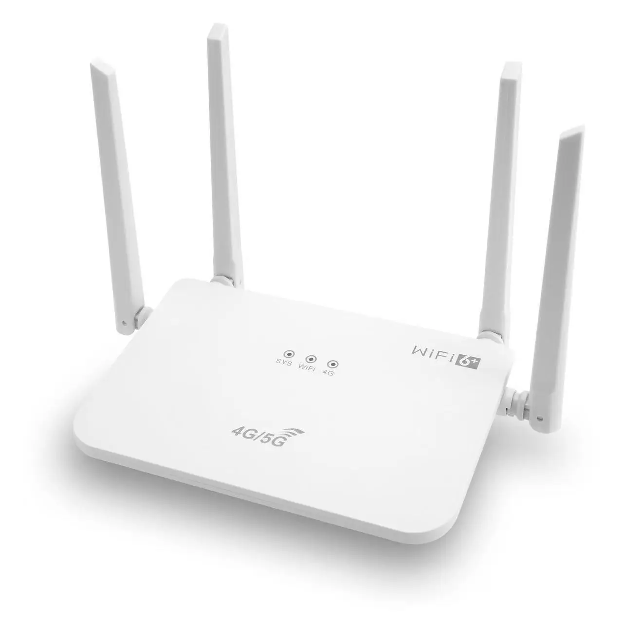 

4G LTE SIM WiFi Router WiFi 6 Modem With SIM Card Slot 300Mbps 4 Antenna Booster Power Signal Mobile Wireless Router