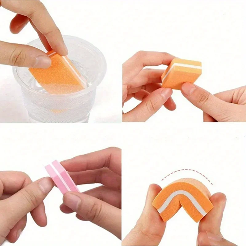 50/100Pcs Mini Buffing Sanding Files Block Pedicure Manicure Care Nail Art Buffer Polish Manicure Pedicure Nail File Tools