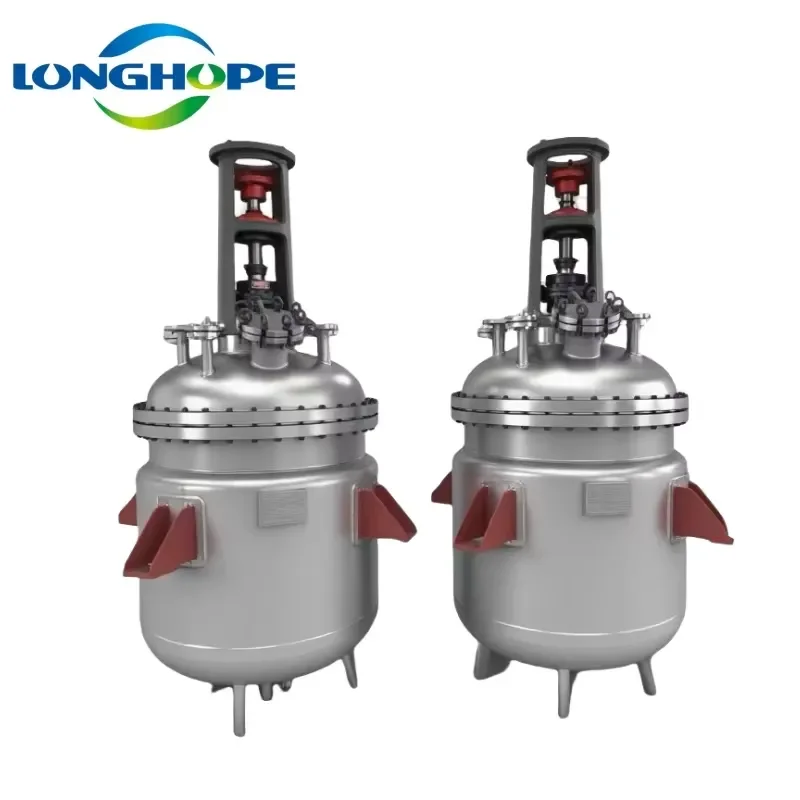 OEM Stainless Steel Mixing Tank with Magnetic Agitator for Chemical Industry Reactors