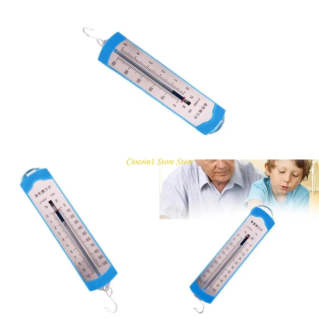 A3PC 1N 2,5N 5N 10N Meter Frühlingsskala Spring Dynamometer für Student Physic Experiment Teaching Demonstration