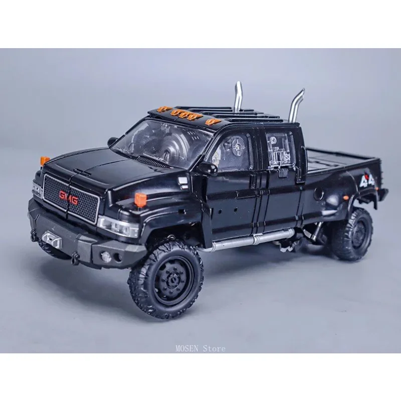 Transformation schwarzer Apfel mpm06 Eisenleder m06 Film Edition met amorphe Spielzeug Pickup Truck vergrößerte Legierung Edition Action figur