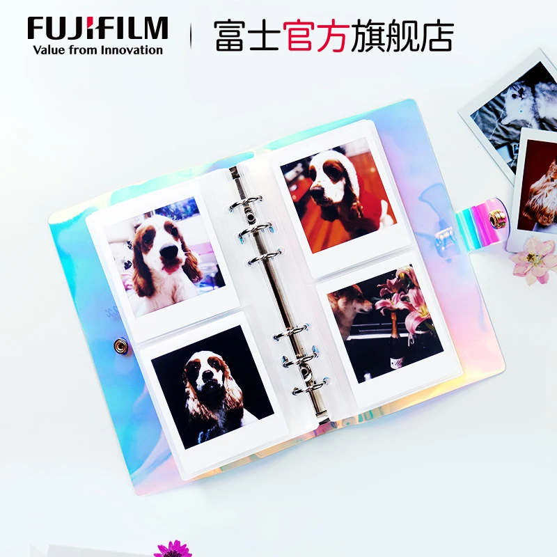 Foe Fujifilm/FUJI INSTAX One-Time Imaging Authentic Original Square Loose-Leaf Colorful Album For Mini7+ Fuji Mini 11