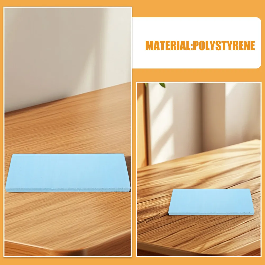 3Pcs High Density Foam Board DIY Crafting Rectangle Sheets for Hand Carving Scene Models Diorama Base Classroom Art Supplies view 6