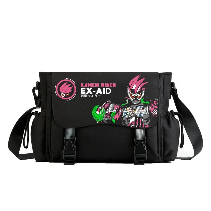 Kamen Rider plecak typu Crossbody z pojedynczą torbą na ramię typu Anime o dużej pojemności torba do przechowywania na zewnątrz