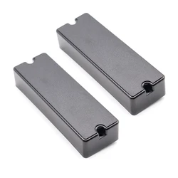 Black Closed Style 6 String Bass Humbucker Pickup For Electric Bass Guitar Pickup (Pack Of 2)