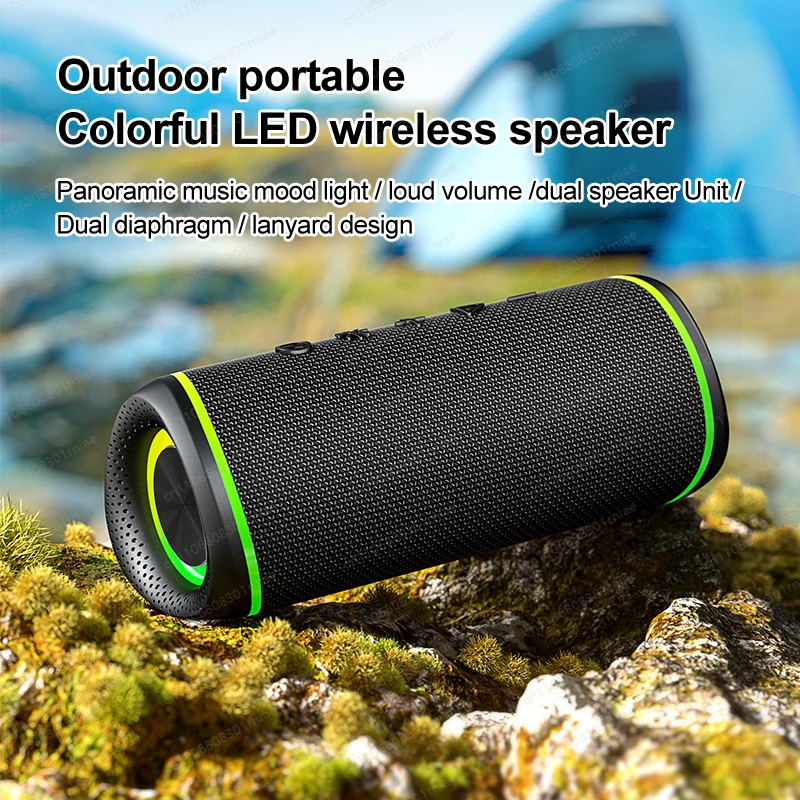 Portable Bluetooth Wireless Speaker Waterproof Outdoor Music Player Gift Speaker