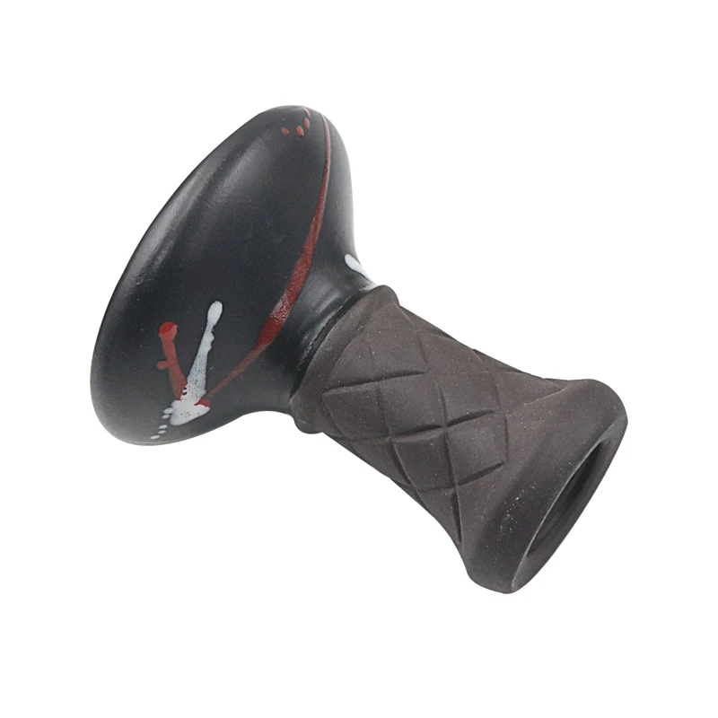 1PC Ceramic Hookah Tobacco Bowl For Shisha Sheesha Chicha Narguile Shisha Bowl Cachimbas Water Pipe Accessories view 4