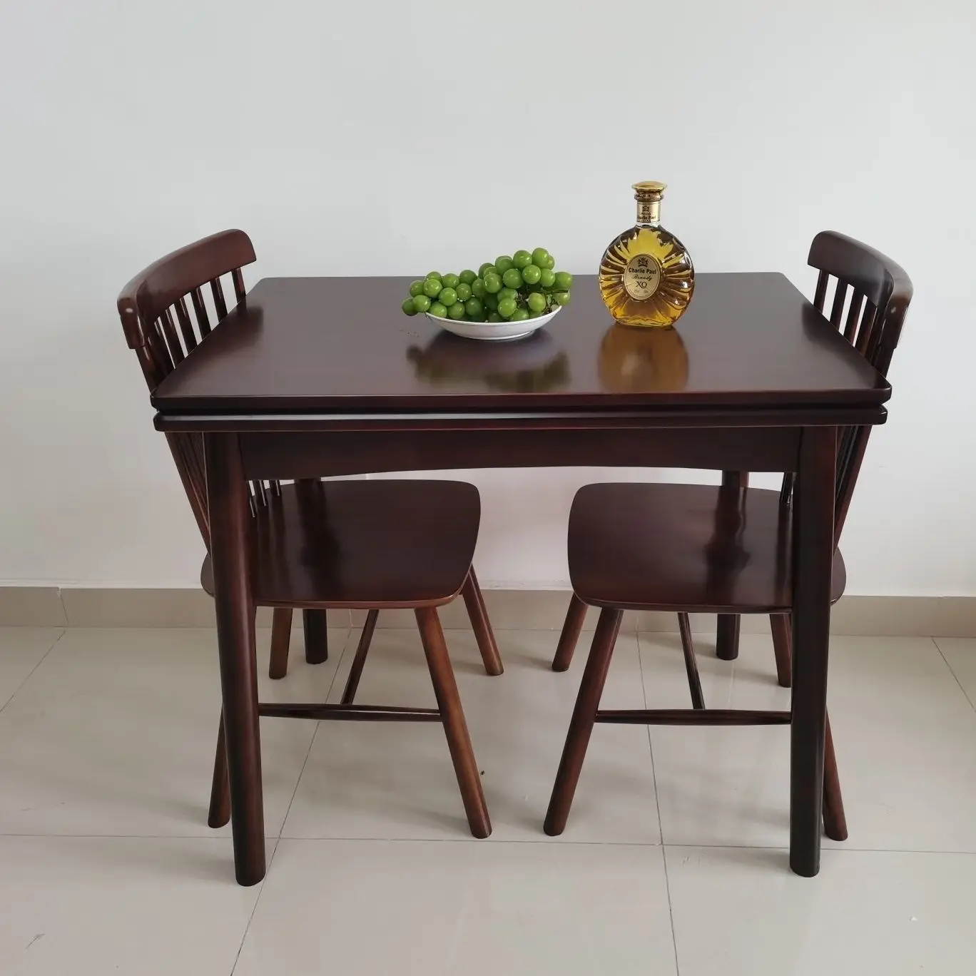 

Folding dining table, small household, modern simple table and chair combination