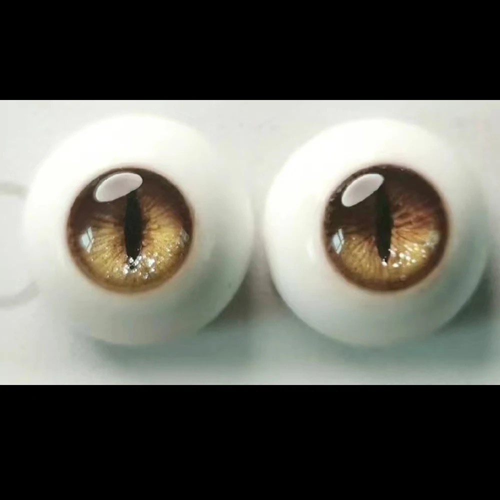 Harz Augen Puppe Augapfel Katze Augen Puppe Zubehör Für 1/6 1/8 1/3 BJD Puppe DIY Handgemachte Augapfel 10mm/12mm/14mm/16mm/18mm – Detail 6