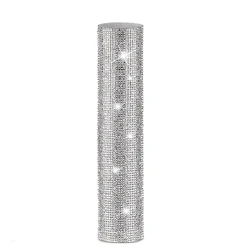 Mic Handle Cover,Sparkly Bling Rhinestones Mic Handle Sleeve For Party&TV Show,For Most Wireless Microphones