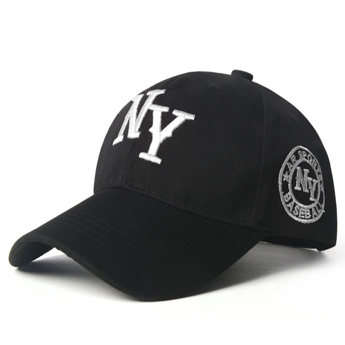 قبعة بيسبول، قبعة منقار البط العصرية، تطريز خارجي للربيع والخريف للرجال والنساء، قبعة صيد كاجوال بحروف NY