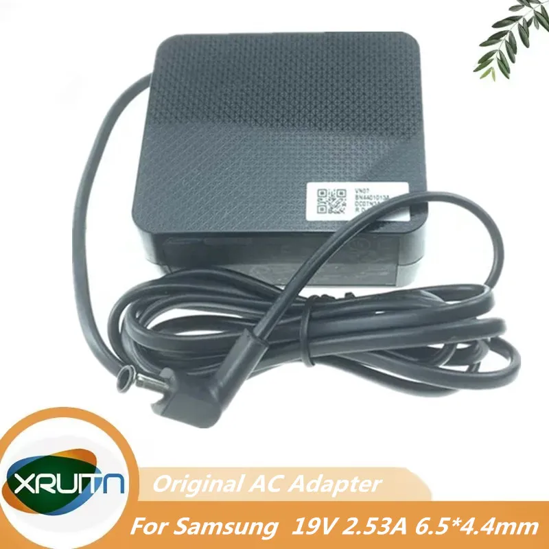 

Подлинный для Samsung 19V 2.53A 48W AC адаптер Зарядное устройство монитор C27JG52C C32R500FHC BN44-01013A F27T700QQC F27T702QQC C27G55TQWN