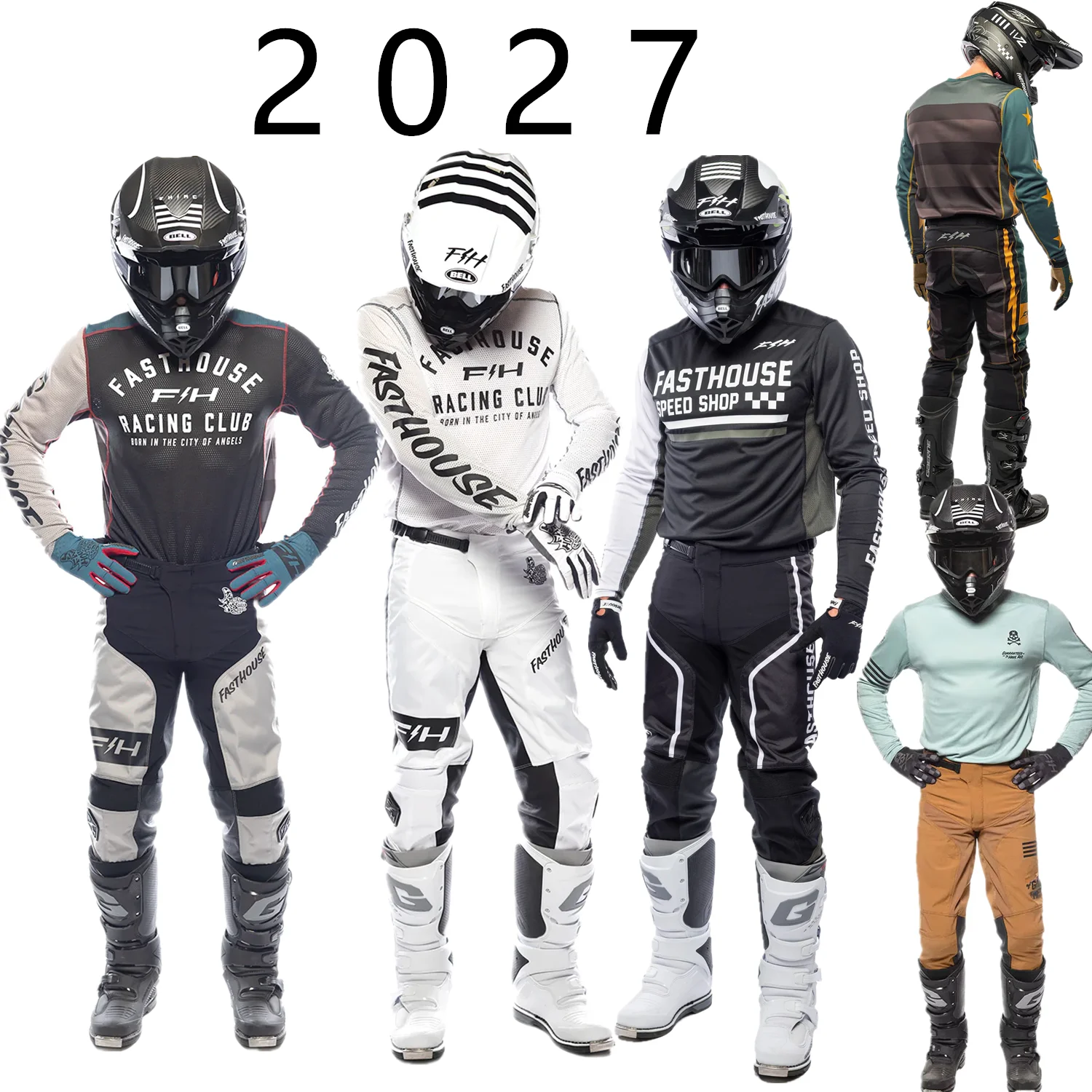 2026 FH Motocross Gear Set MX Enduro Suit Off Road Moto Jersey Set Dirt Bike Kit Motorcycle Suit