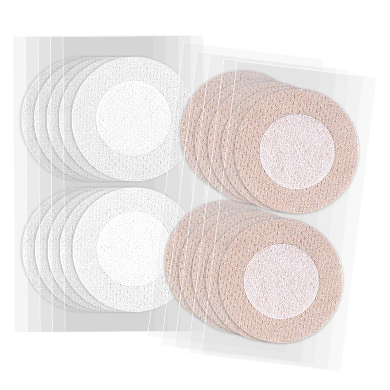 

5 Pairs Disposable Men Nipple Cover Tape Pasties Adhesive Stickers Nonwovens Ventilate Bra Pad Women Invisible Breast