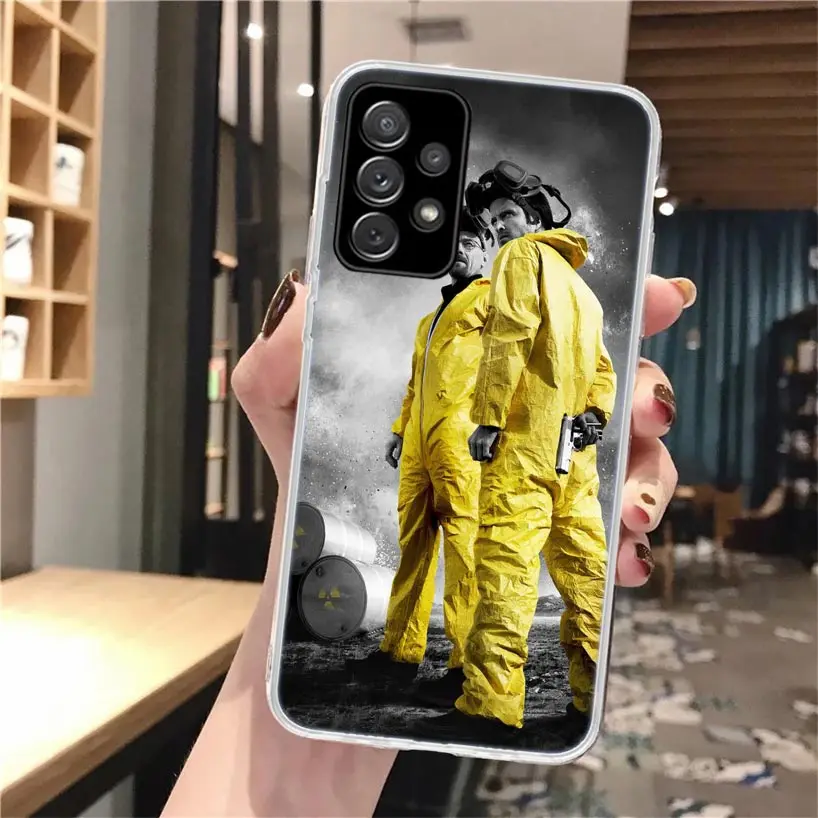 Breaking Bad TV Soft Phone Case For Samsung Galaxy A16 A26 A36 A56 A15 A14 A13 A55 A54 A53 A35 A34 A33 A25 A24 A23 A05S A04S A14