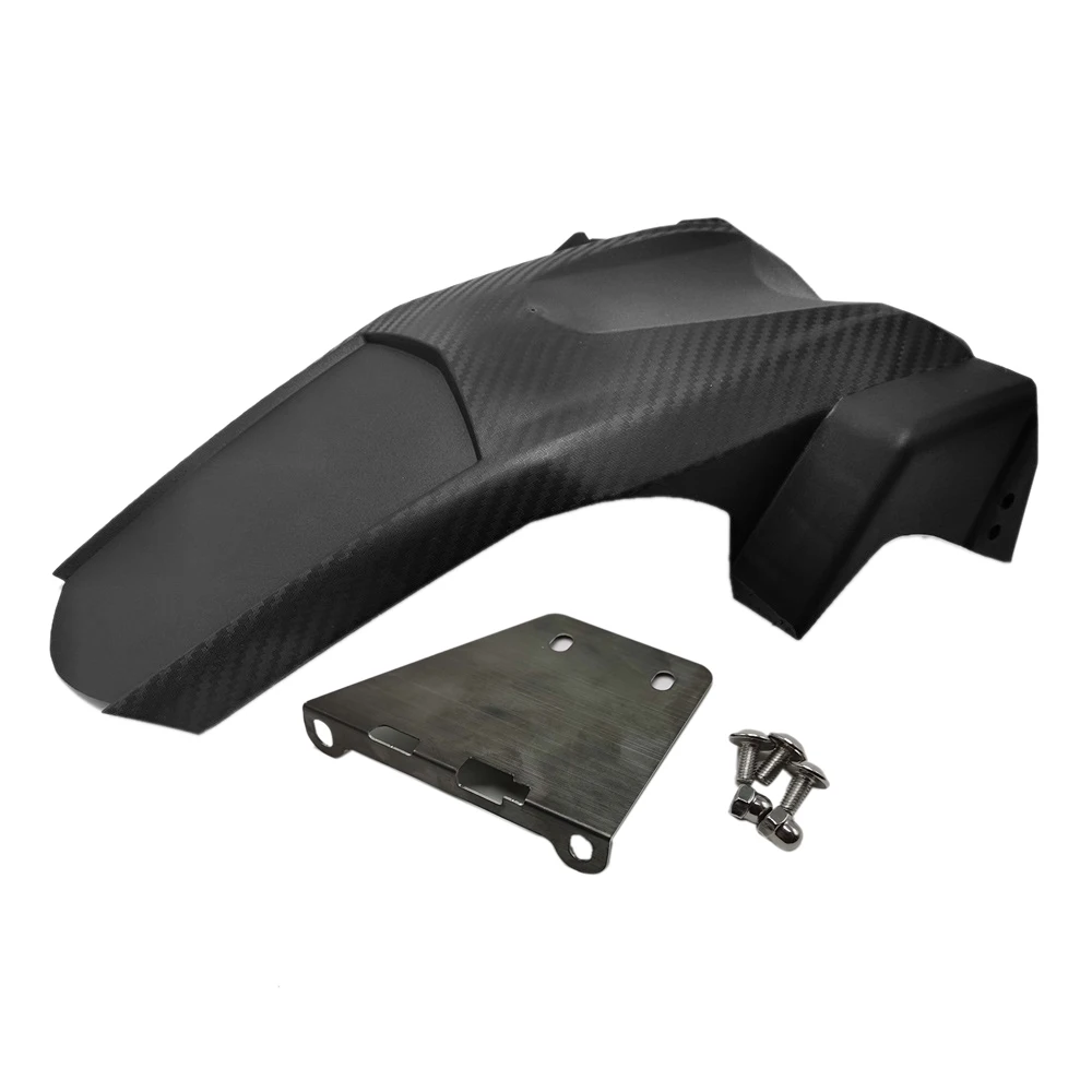 

Motorcycle Rear Mudguard Hugger Splash Guard Carbon Fiber Pattern for NMAX 155 NMAX 150 2020