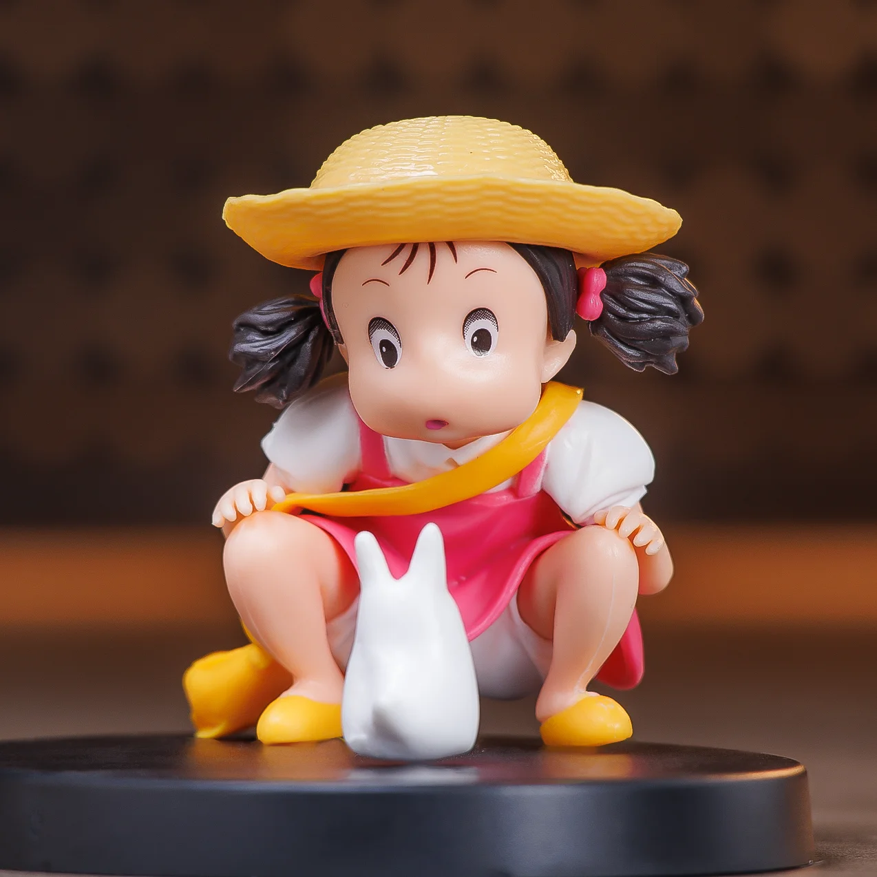 Totoro Mei أنيمي الشكل-Mei القرفصاء الشكل Kawaii دمية تحصيل نموذج عمل تمثال PVC تمثال دمية جمع الديكور
