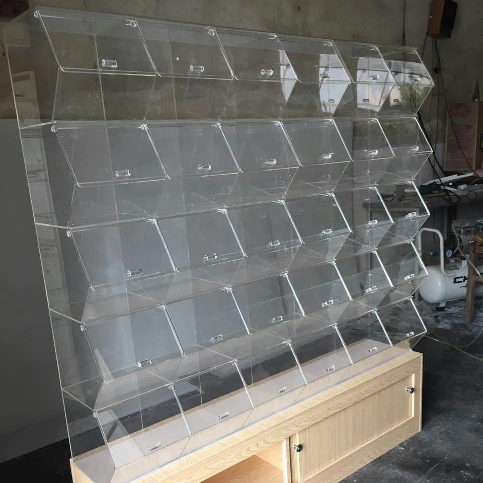 Custom Design Candy Food Display Shelf Supermarket Bulk Candy Shelf