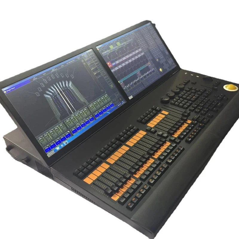 DMX Console Computer Controller Black Horse Wing Command Stage Lighting Warm White LED Moving Lights RGBW DJ Theme