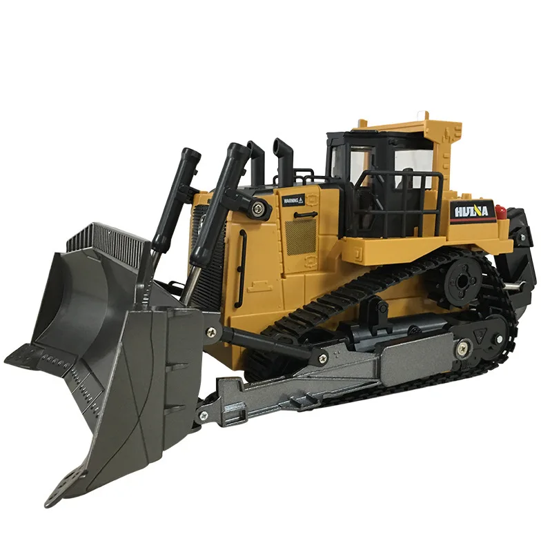 

New Product Huina 569 Simulation Tracked Bulldozer 1:16 Remote Control Engineering Vehicle Model Rc Forklift Toy Boy Gift