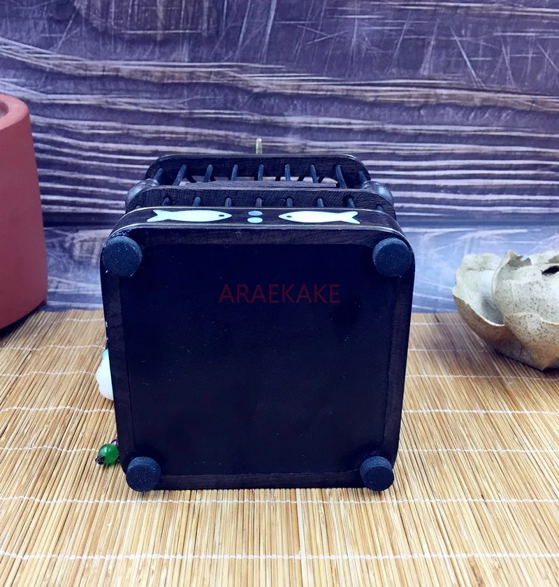 

Посуда для ползания и звонка, клетка для кузнечика из черного дерева ручной работы, клетка для кузнечика, прямые продажи от производителя, кузнечик