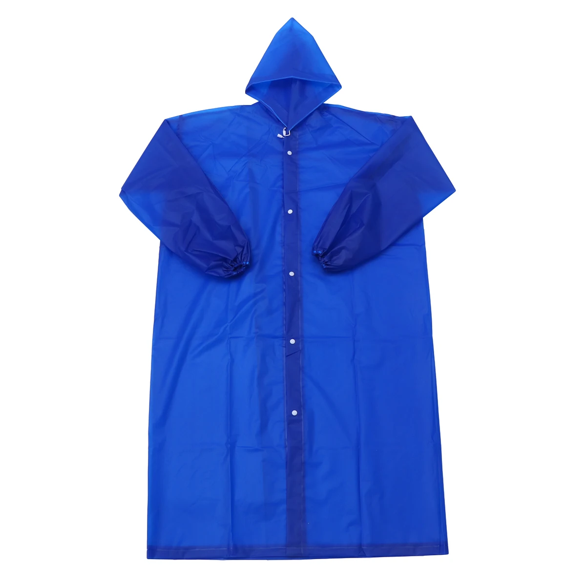 

Adult Transparent Raincoat Reusable Waterproof Lightweight Portable Outdoor Poncho Breathable Durable Travel Rainwear Drawstring