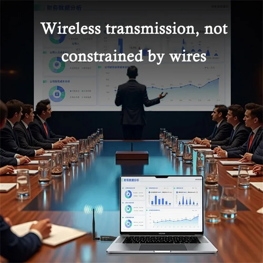 Transmisor y receptor de vídeo HDMI inalámbrico de 50m 5G 1080P 60Hz transceptor de Audio y vídeo para cámara PS4 portátil PC TV proyector