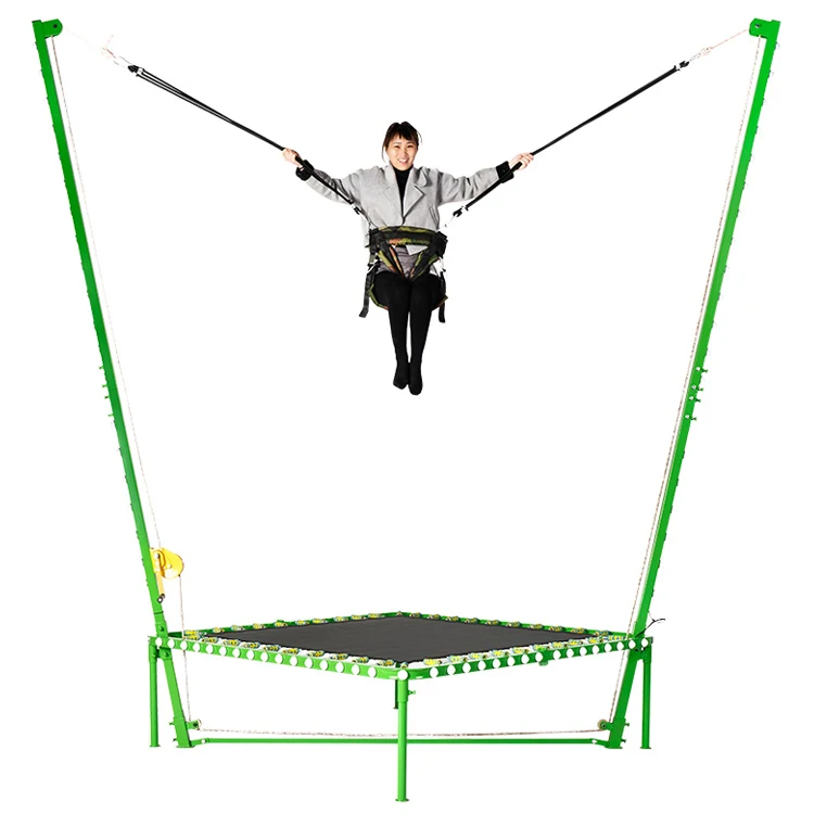 fitness publiczny na świeżym powietrzu skoki fitness trampolina dziecięca trampolina bungee