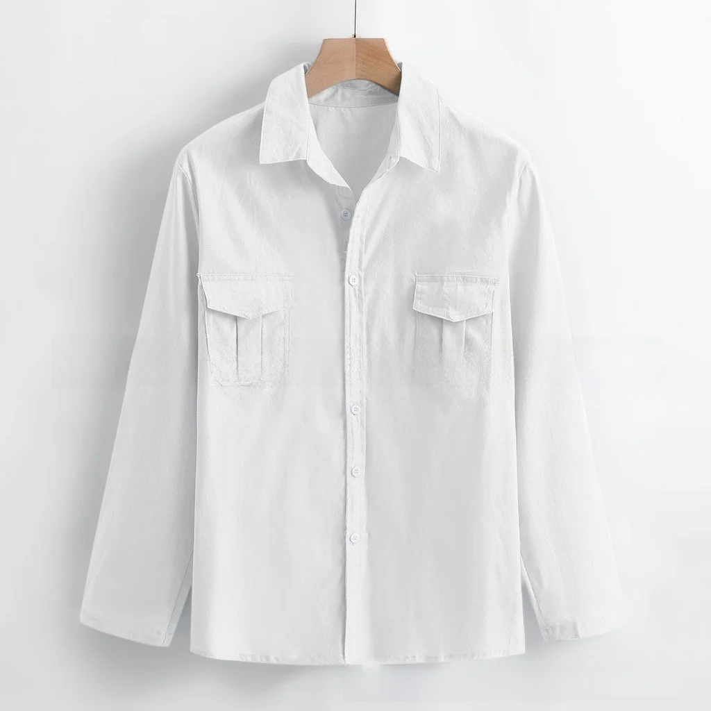 

Новый мужской длинный кардиган све irt Faionable из полиэстера, молодежная одежда, однотонная, универсальная, четыре сезона