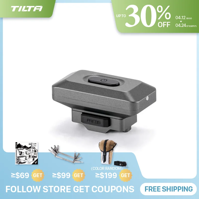 

TILTA Khronos 2.4G Ядровый беспроводной приемник TK-NWR-SG