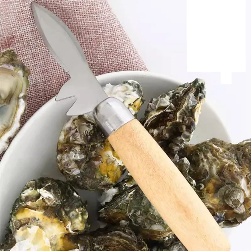 Stainless steel oyster knife Oyster knife Professional oyster knife tool Scallop knife for everyday kitchen use