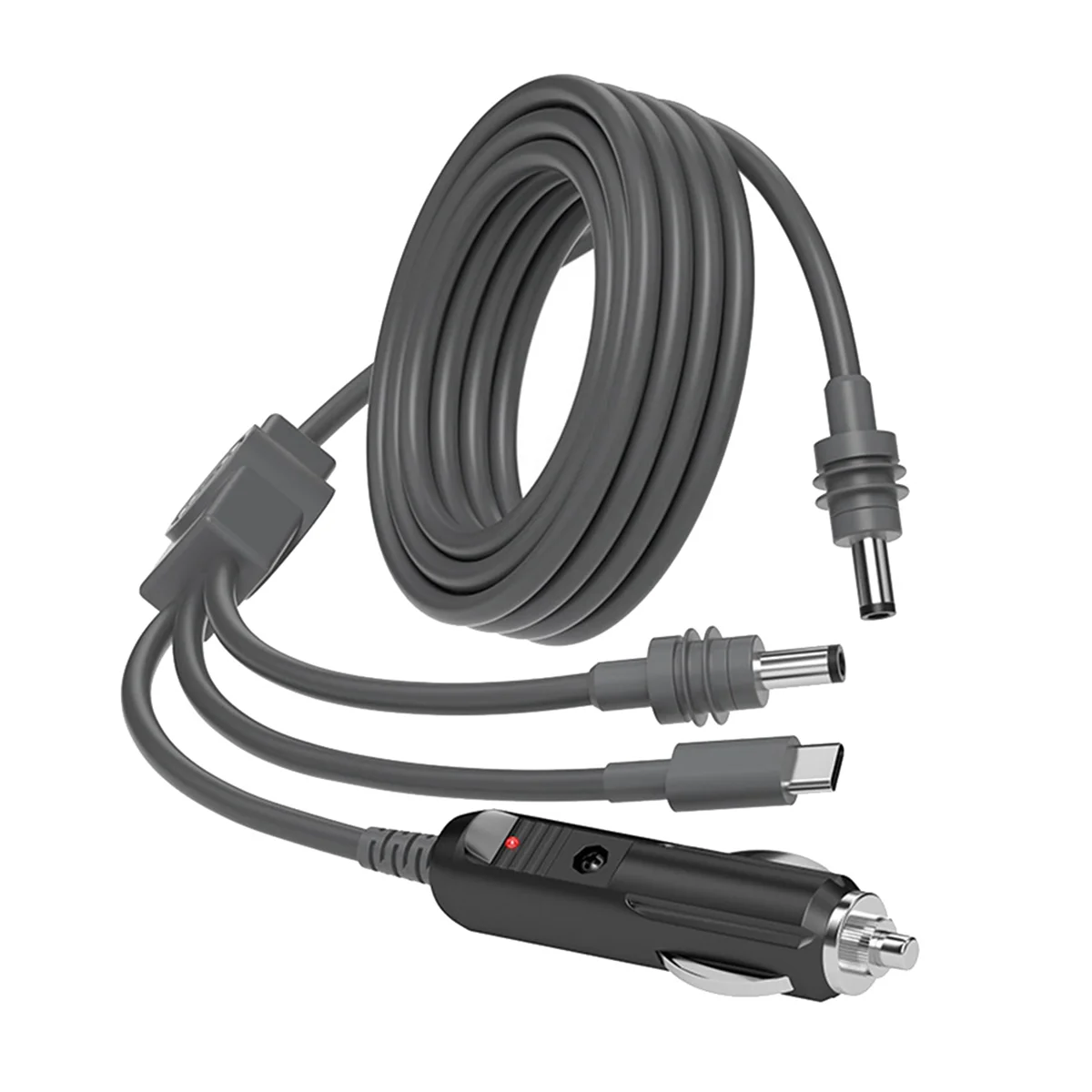 

3-in-1 Multifunctional Power Cable for Starlink Mini Type-C/DC/Car Charger to DC 20V/5A USB C Power Cable for Space-X,B