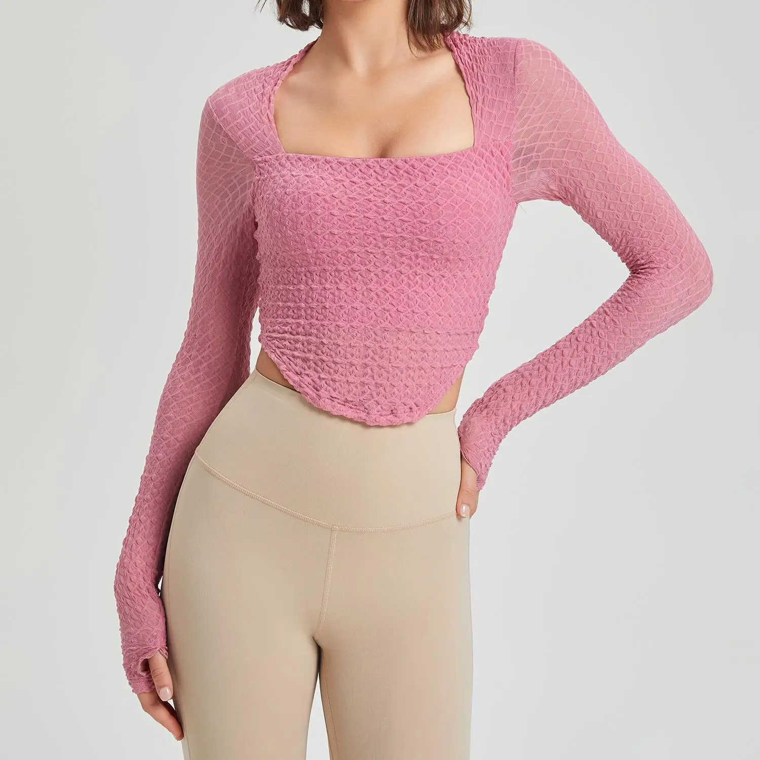 

Женская дышащая футболка Fitn, топ для йоги, полная чашка, средняя низкая поддержка, без бренда, зарегистрированный товар CX239, без стального кольца