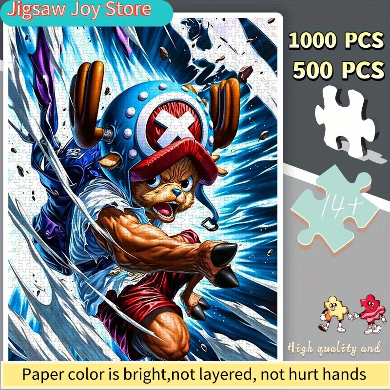 

Paper Jigsaw, DIY Strong Rocket-tan Fighting Stance Hot Blood Moment Suitable for Time Travelers' Collection Friends Gathering