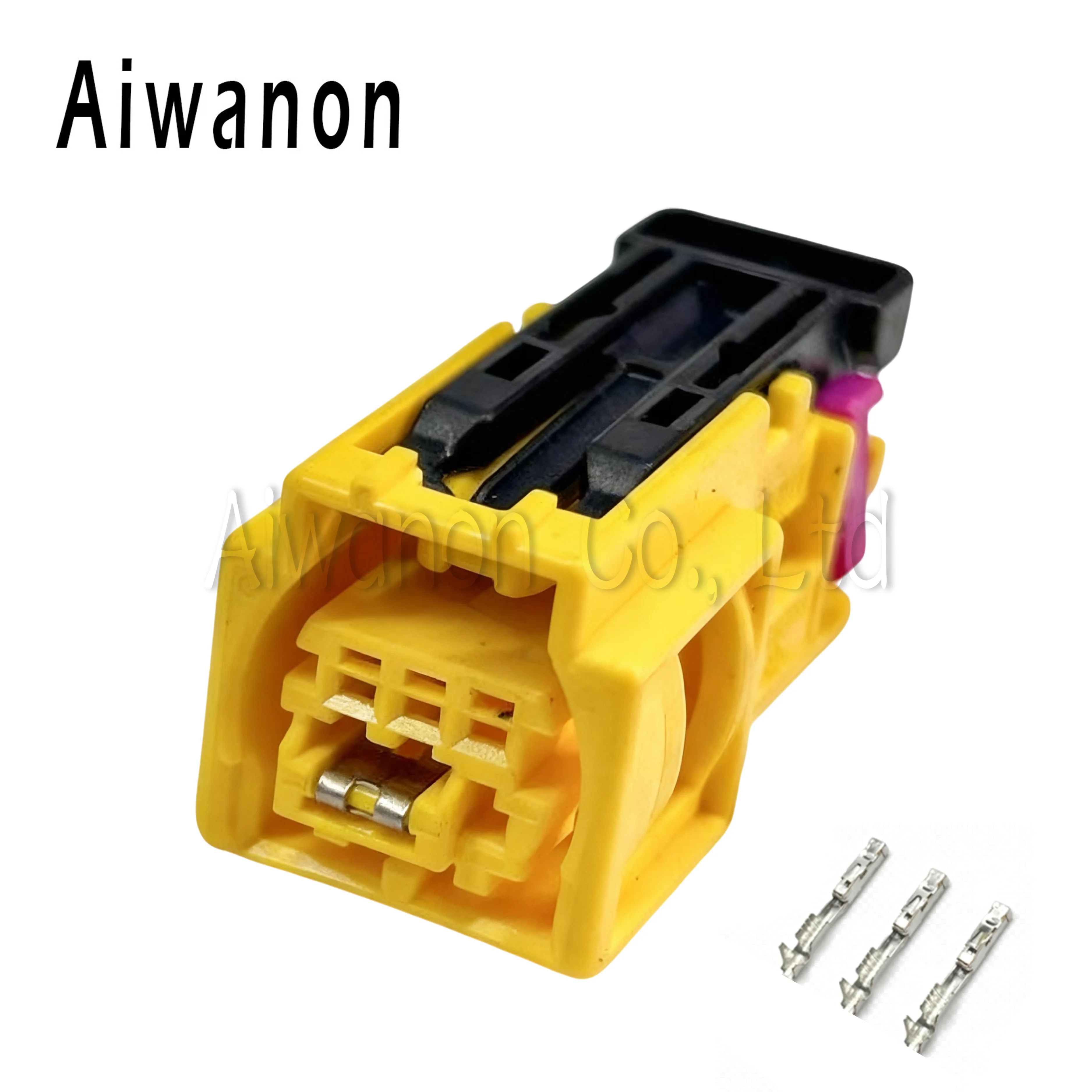 

1 Set 3 Pin 4H0972773 Auto Side Safety Collision Sensor Electrical Connectors Waterproof Female Male Harness Plug 4G0972783