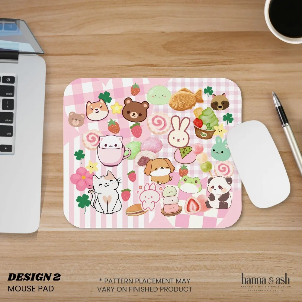 Juminocore, Heisei Retro, Mouse Pad, Deskmat, Cutecore, Kawaii Desk Mat, Desk Pad, Large Mouse Pad, Cubicle Decor,
