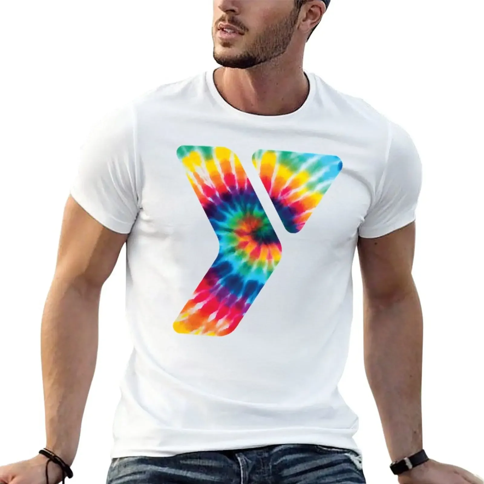 

New YMCA logo T-Shirt T-Shirt black t shirt blank t shirts kawaii clothes t shirt for men